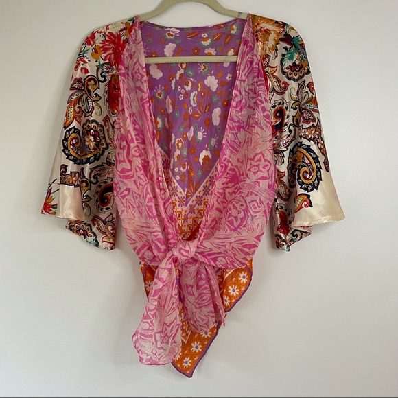 Silk kimono - Picture 4 of 7